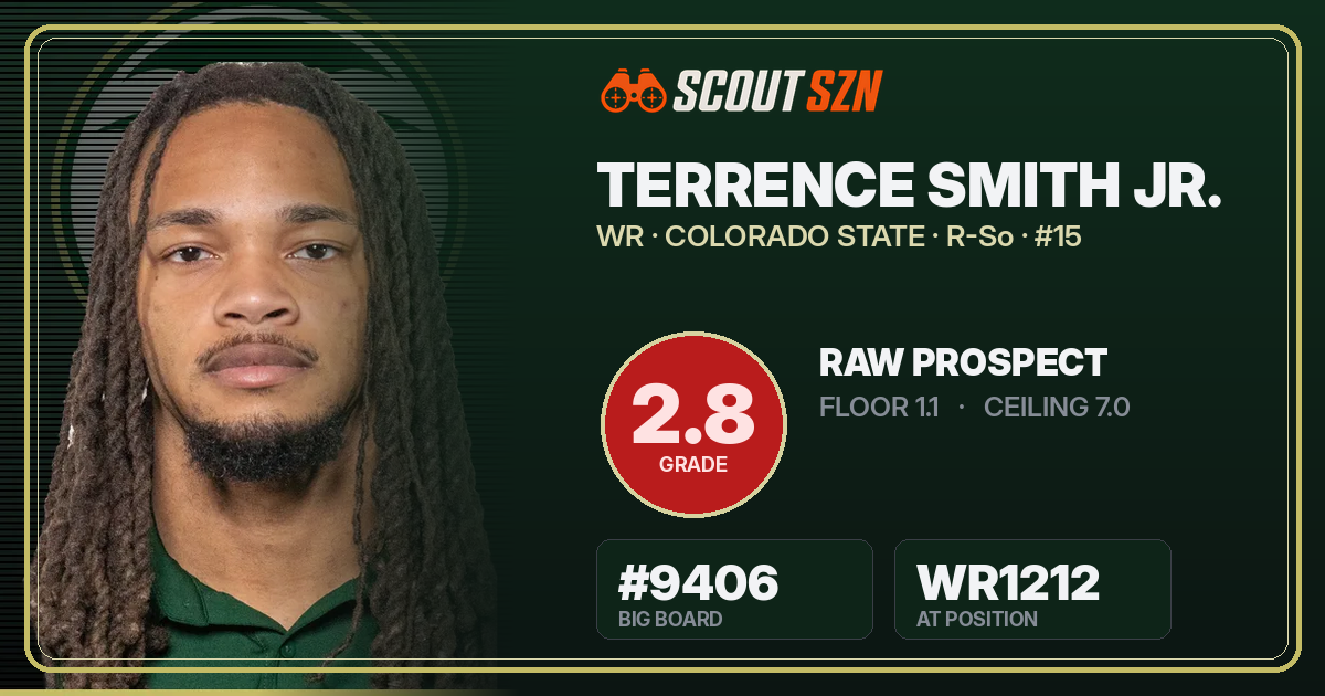 Share card for Terrence Smith Jr.
