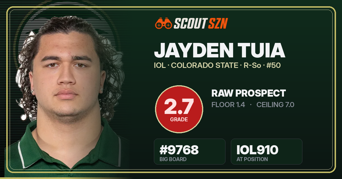 Share card for Jayden Tuia