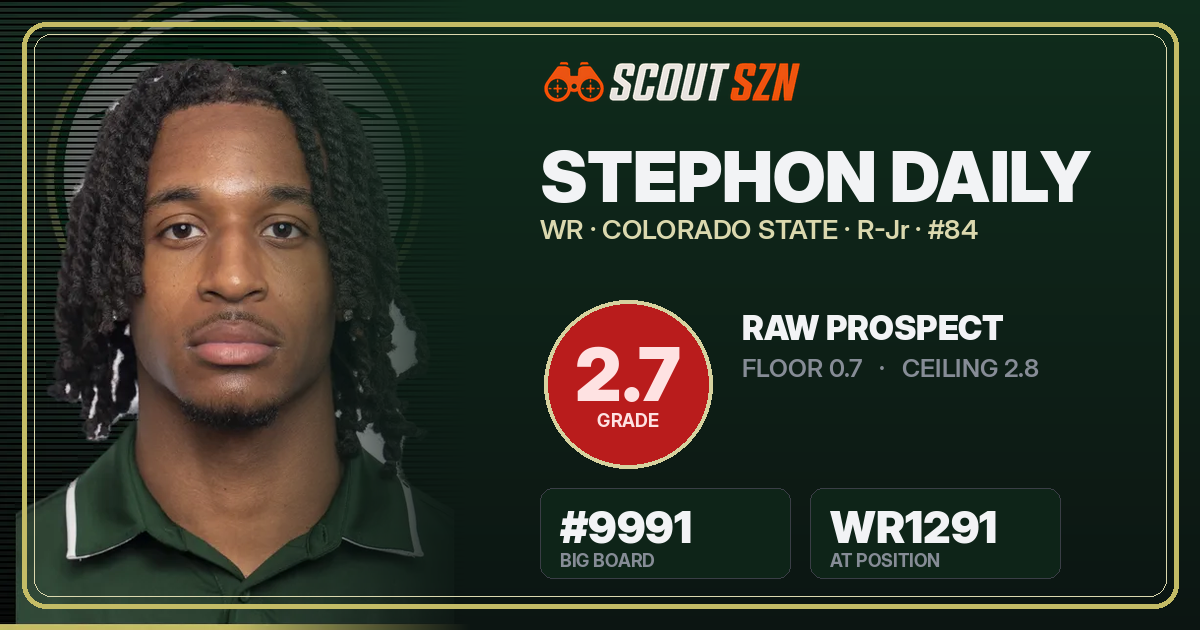 Share card for Stephon Daily