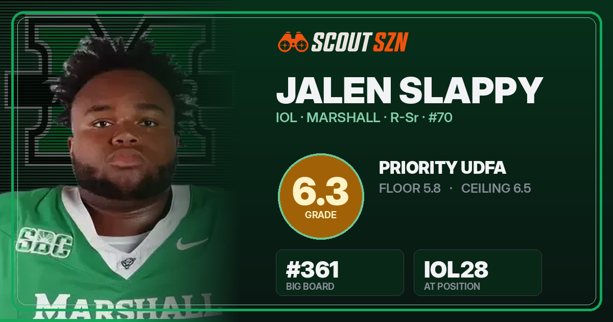 Share card for Jalen Slappy