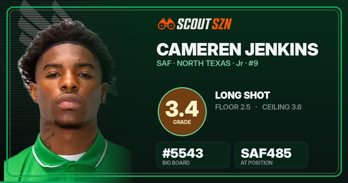 Share card for Cameren Jenkins