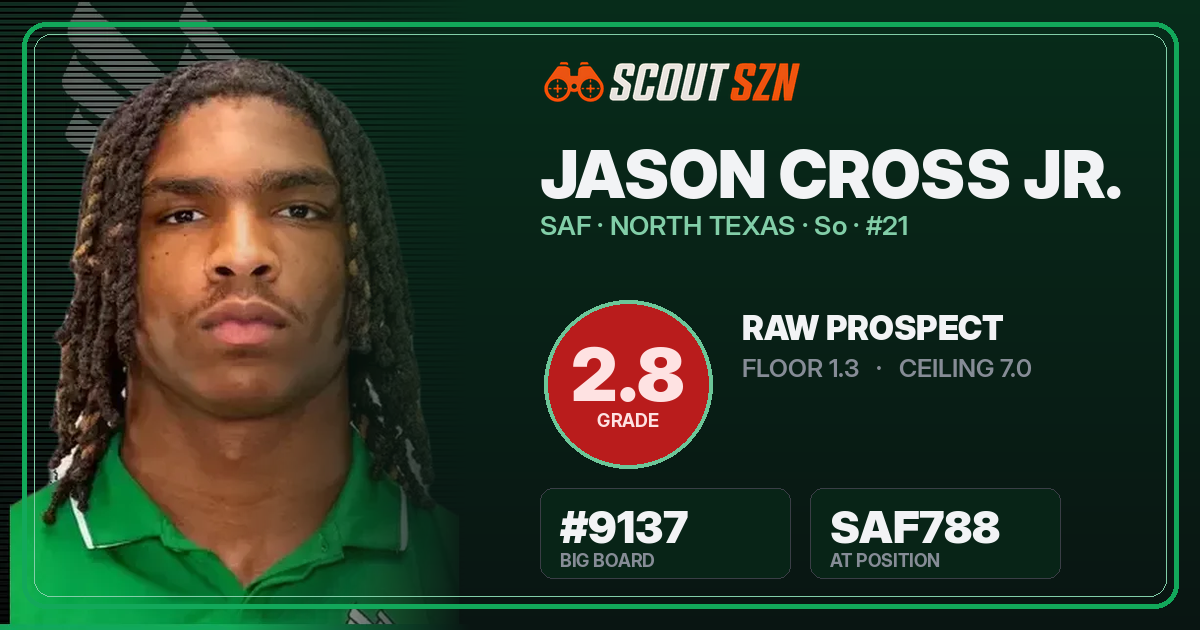 Share card for Jason Cross Jr.