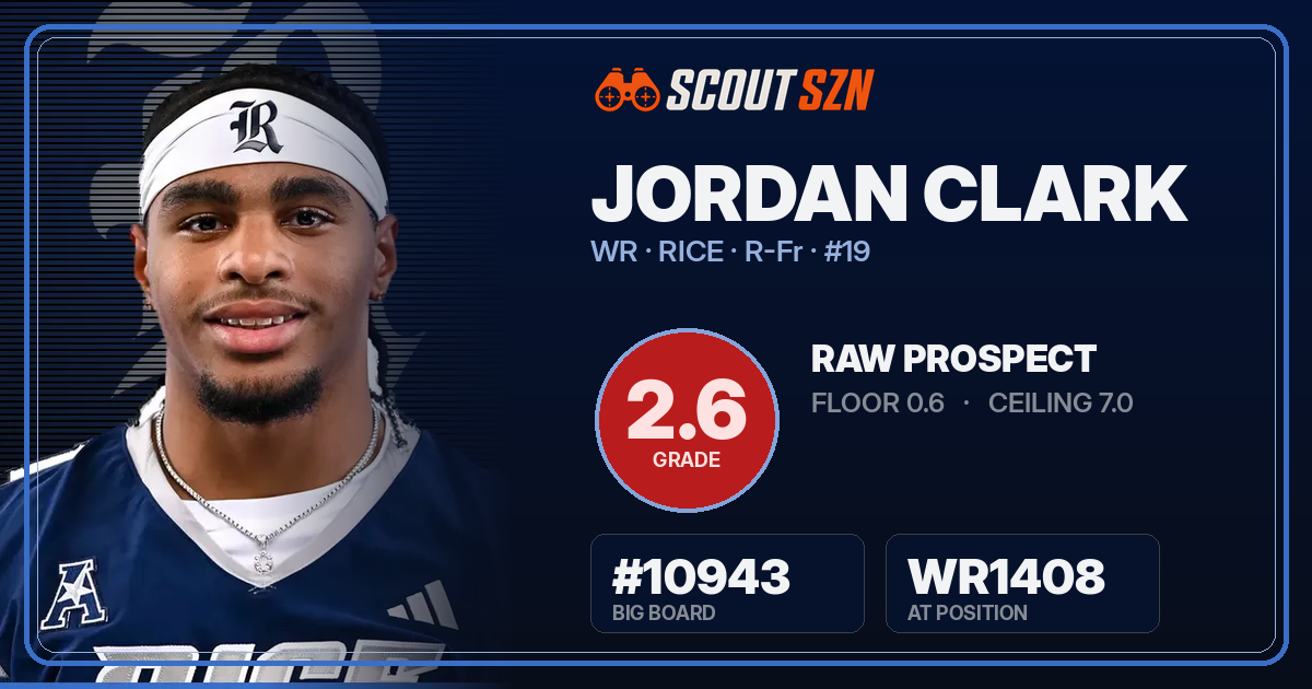Share card for Jordan Clark