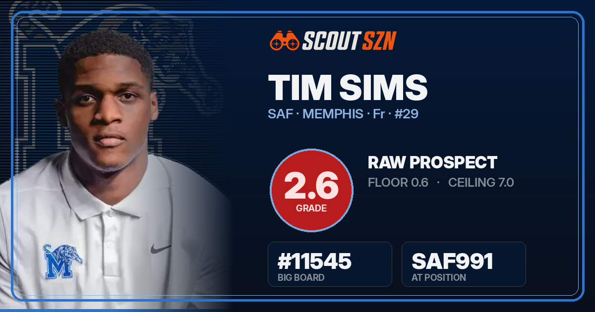Share card for Tim Sims