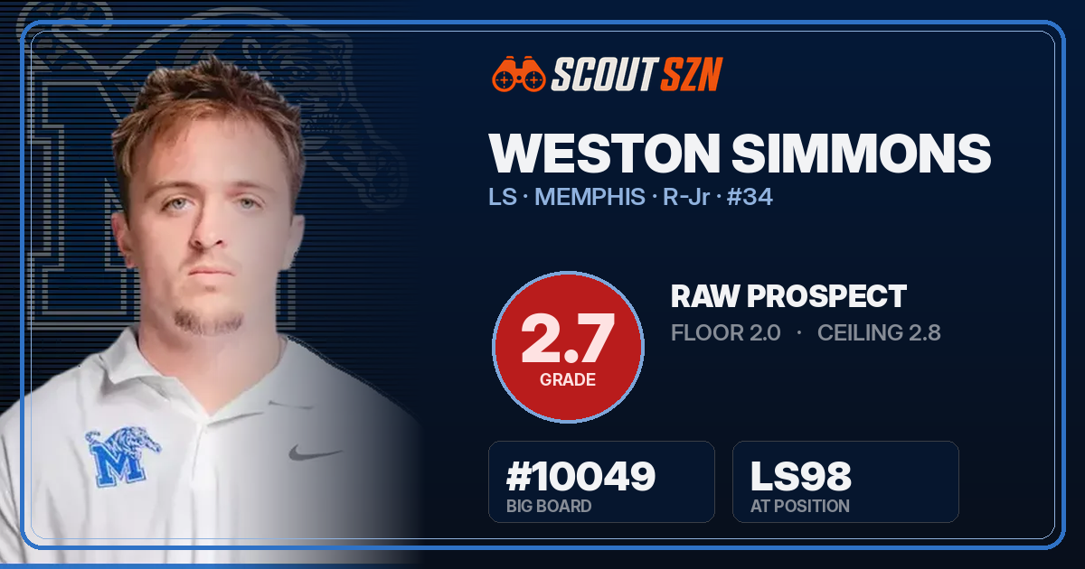 Share card for Weston Simmons