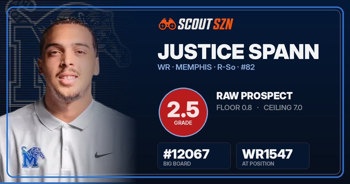 Share card for Justice Spann