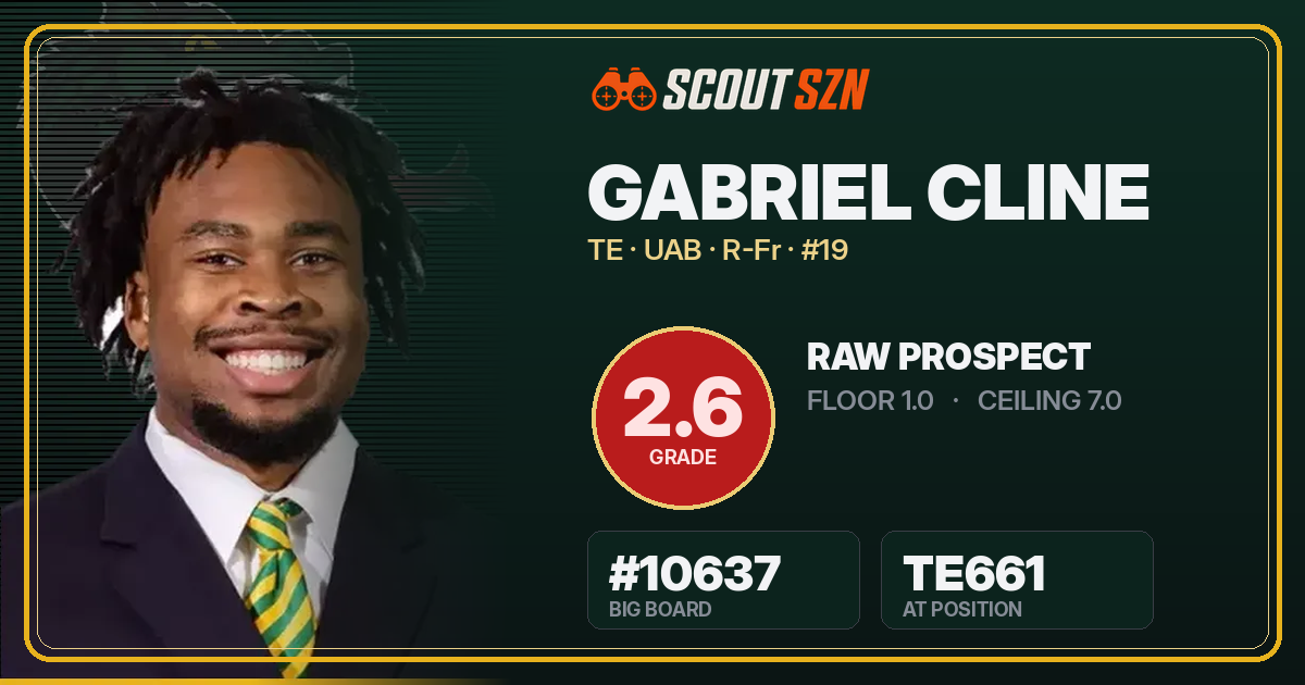 Share card for Gabriel Cline