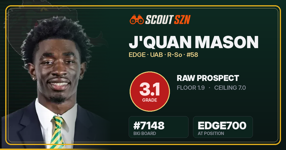 Share card for J'Quan Mason