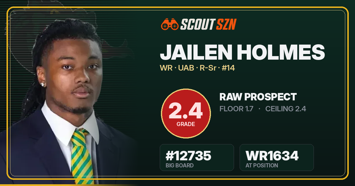 Share card for Jailen Holmes