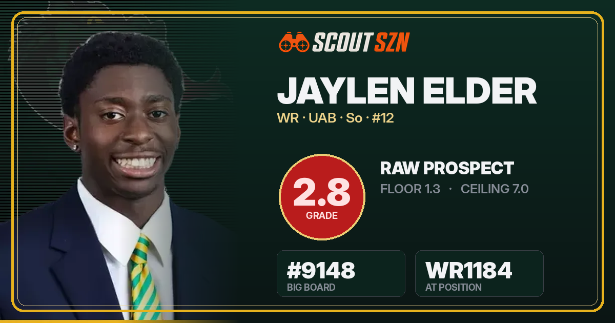 Share card for Jaylen Elder
