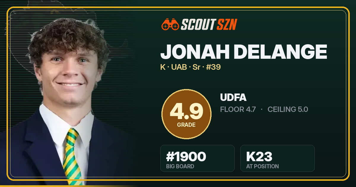 Share card for Jonah Delange