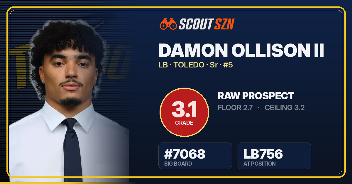 Share card for Damon Ollison II
