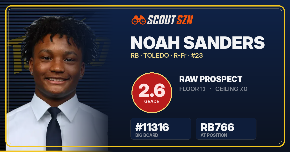 Share card for Noah Sanders
