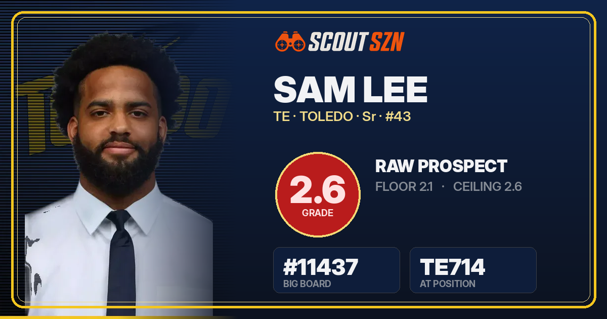 Share card for Sam Lee