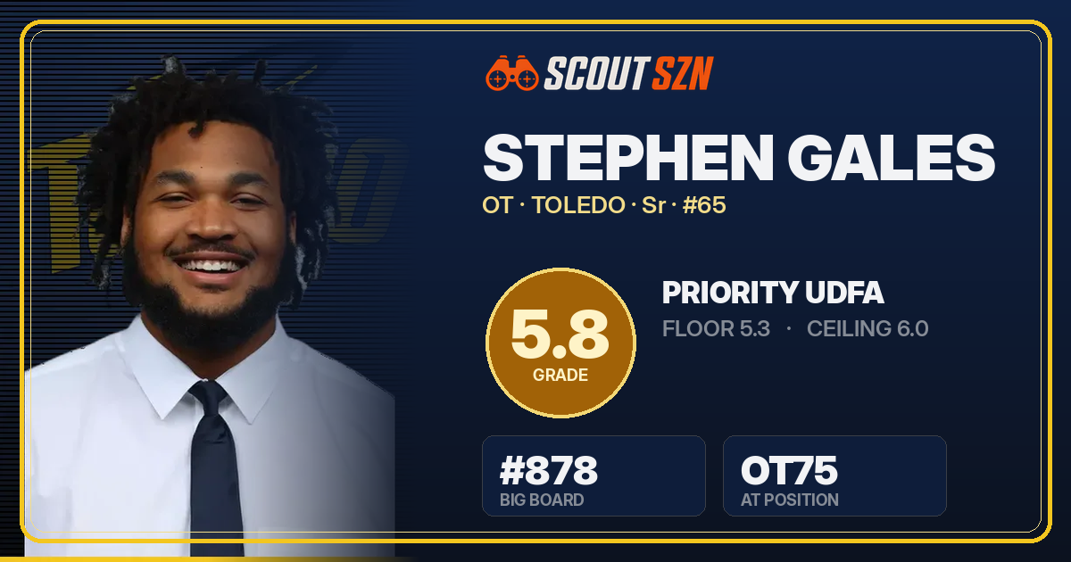 Share card for Stephen Gales