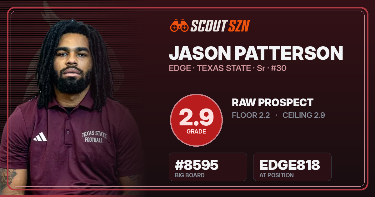 Share card for Jason Patterson
