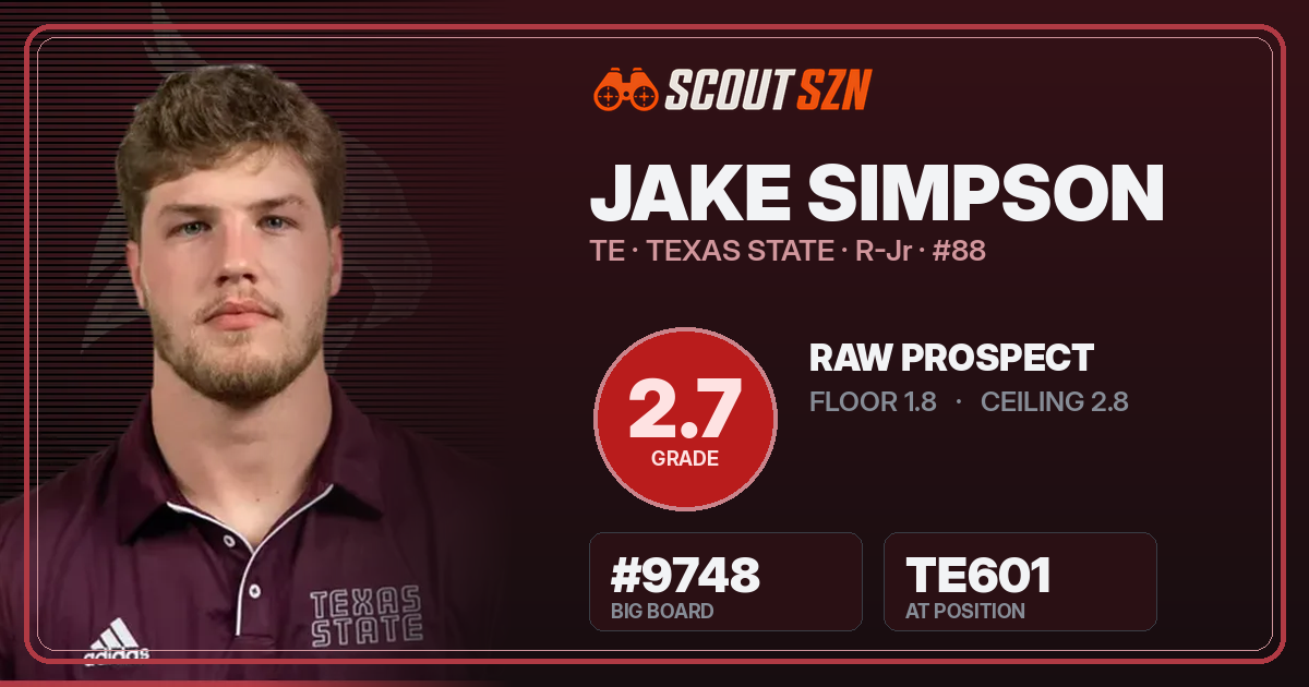 Share card for Jake Simpson