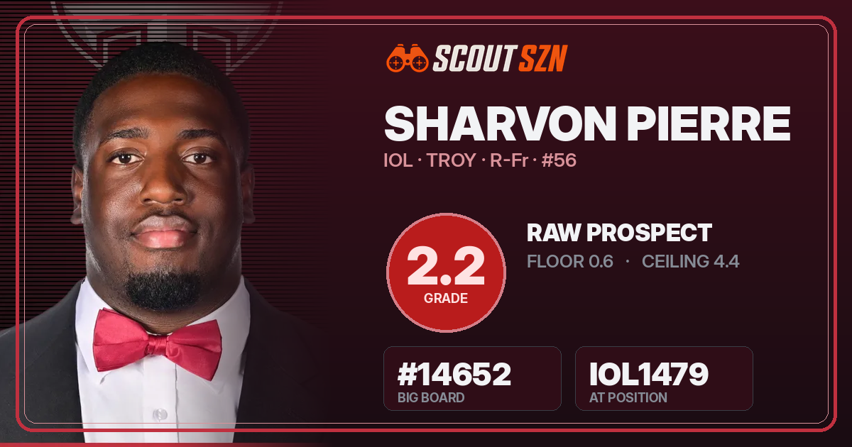 Share card for Sharvon Pierre