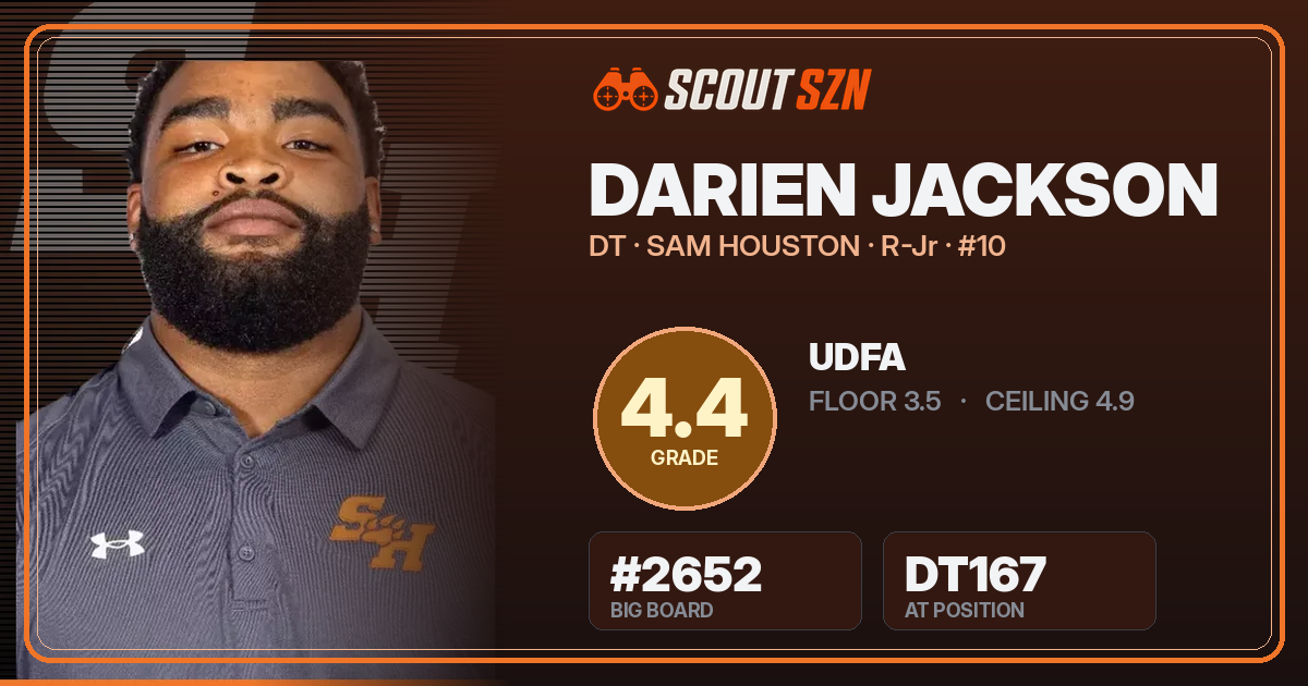 Share card for Darien Jackson
