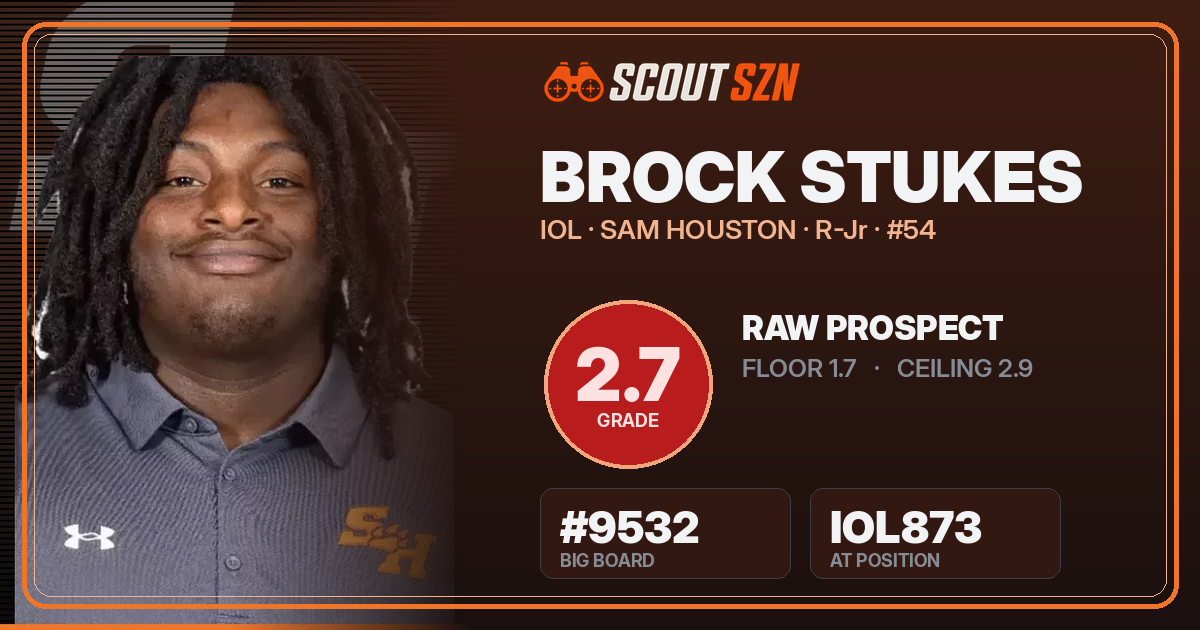 Share card for Brock Stukes