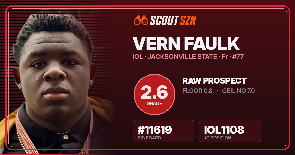 Share card for Vern Faulk