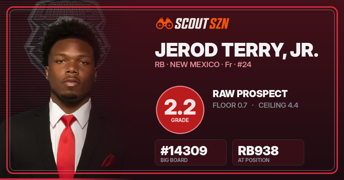 Share card for Jerod Terry, Jr.