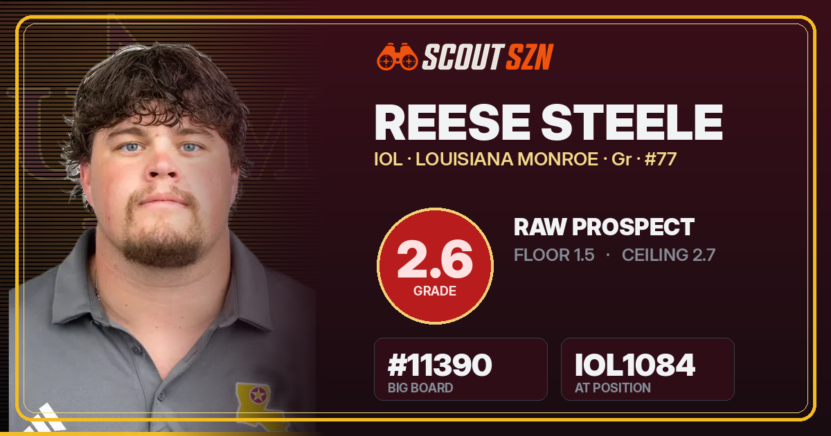 Share card for Reese Steele