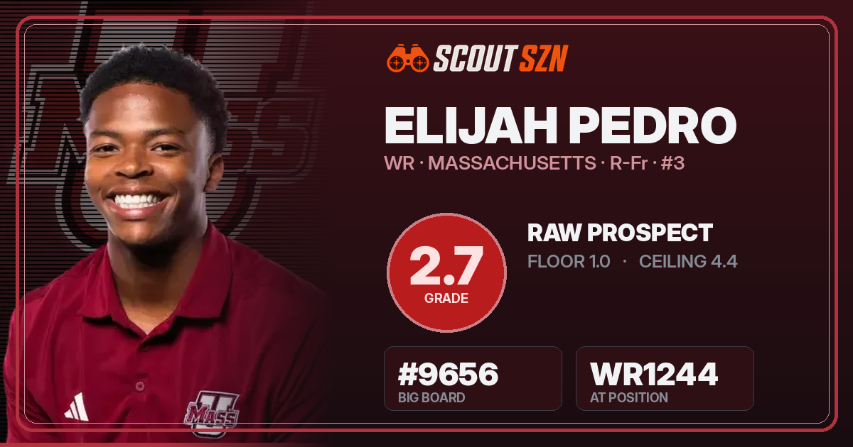 Share card for Elijah Pedro