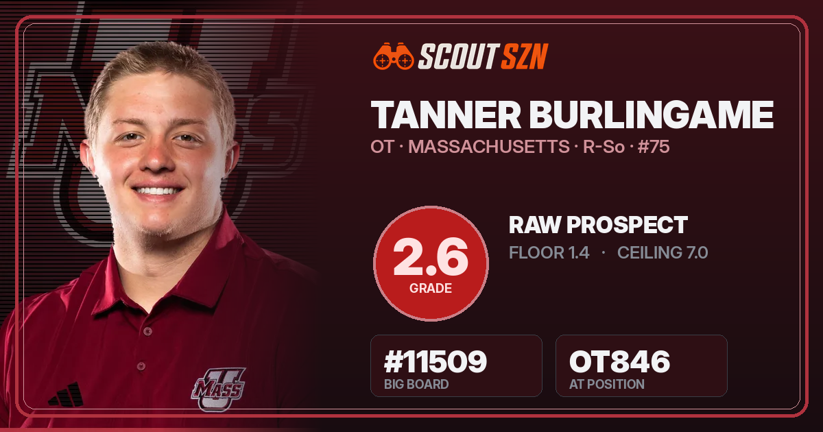Share card for Tanner Burlingame