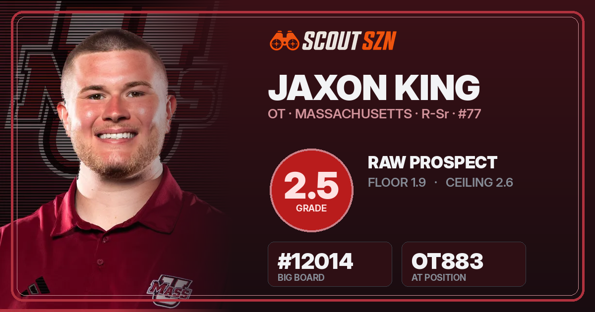 Share card for Jaxon King