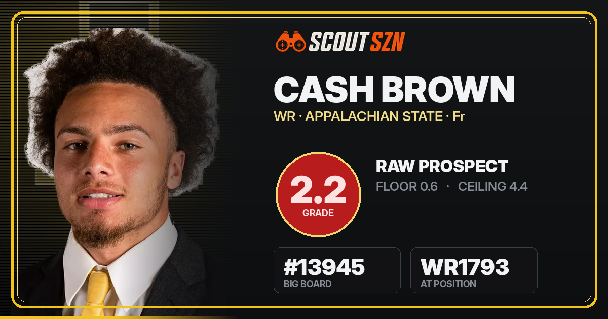 Share card for Cash Brown