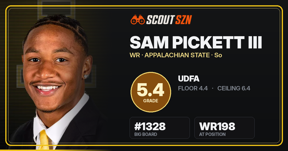 Share card for Sam Pickett III