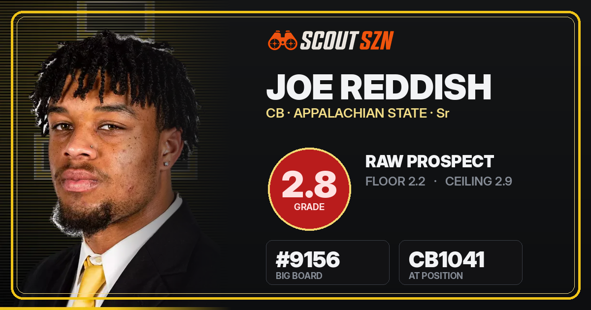 Share card for Joe Reddish