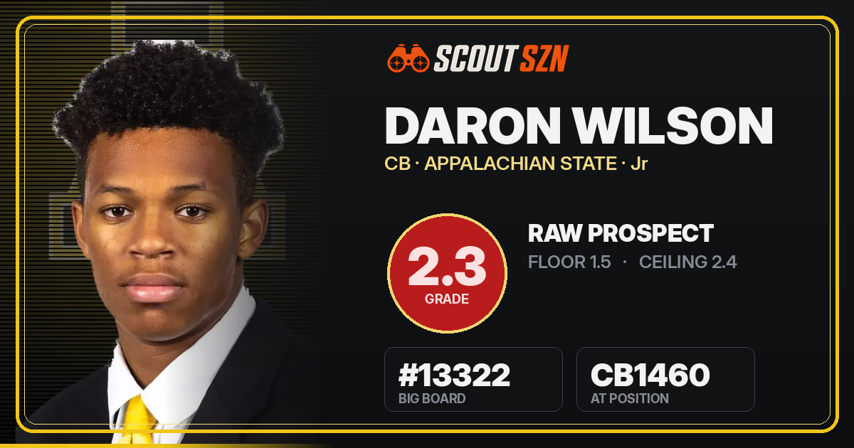 Share card for DaRon Wilson