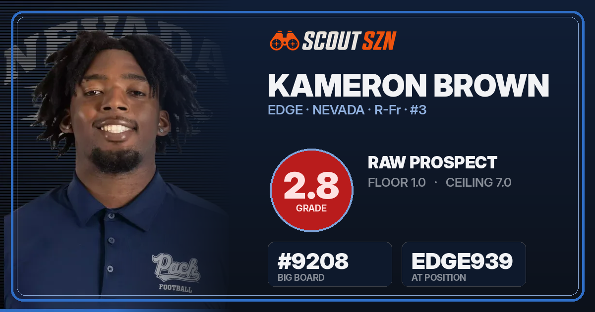 Share card for Kameron Brown