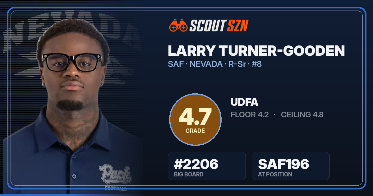 Share card for Larry Turner-Gooden