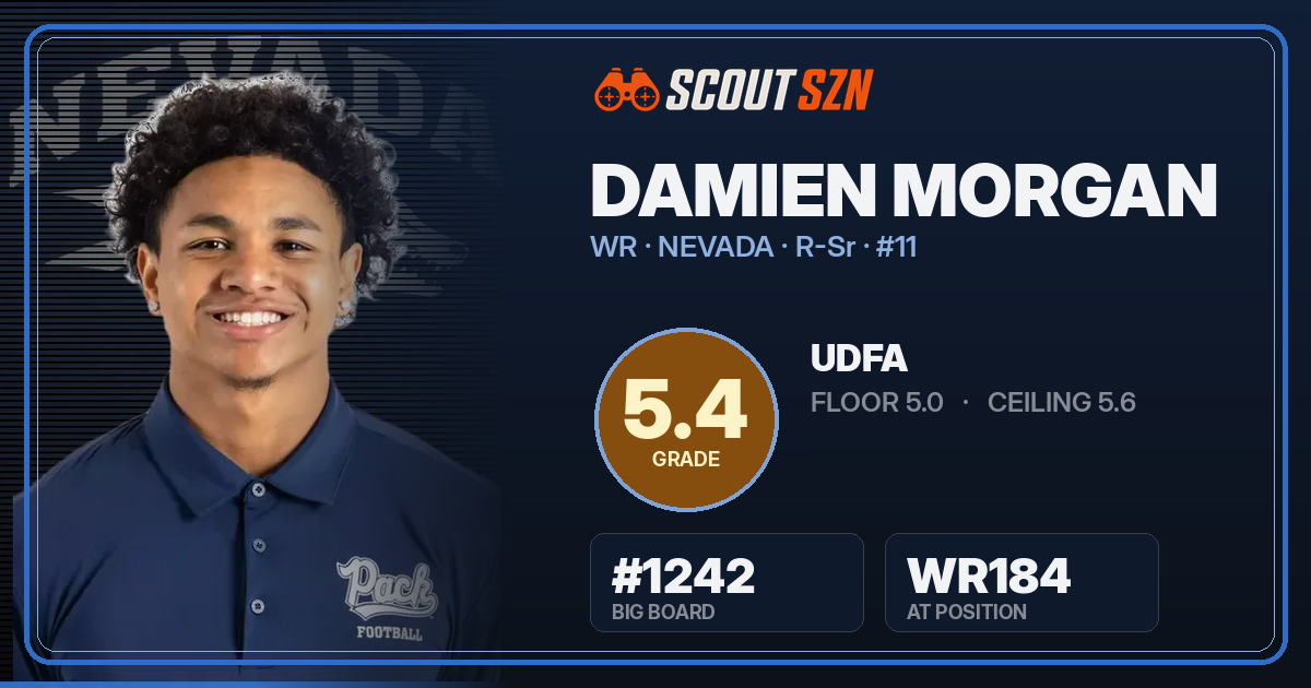 Share card for Damien Morgan