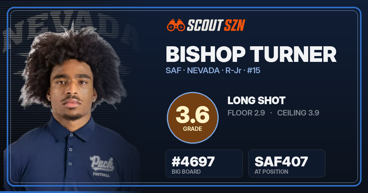 Share card for Bishop Turner