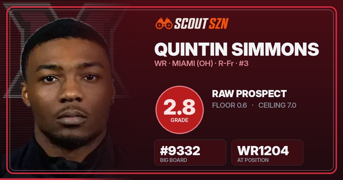 Share card for Quintin Simmons