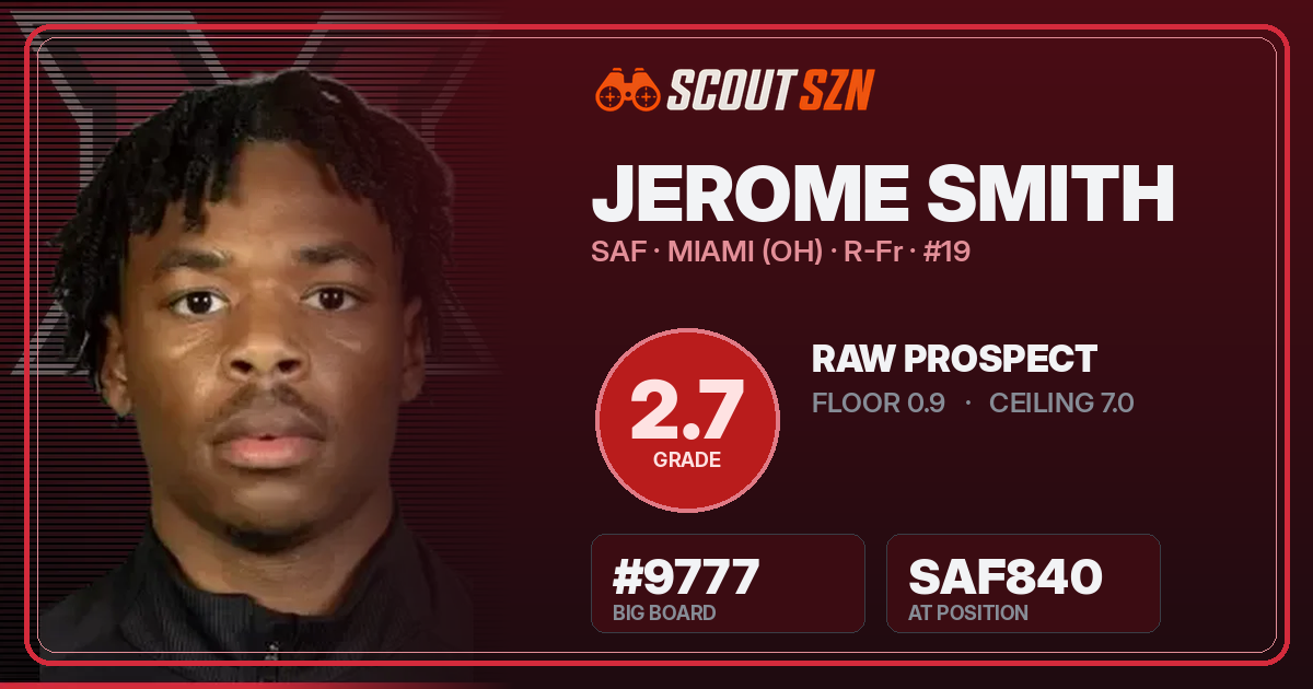 Share card for Jerome Smith