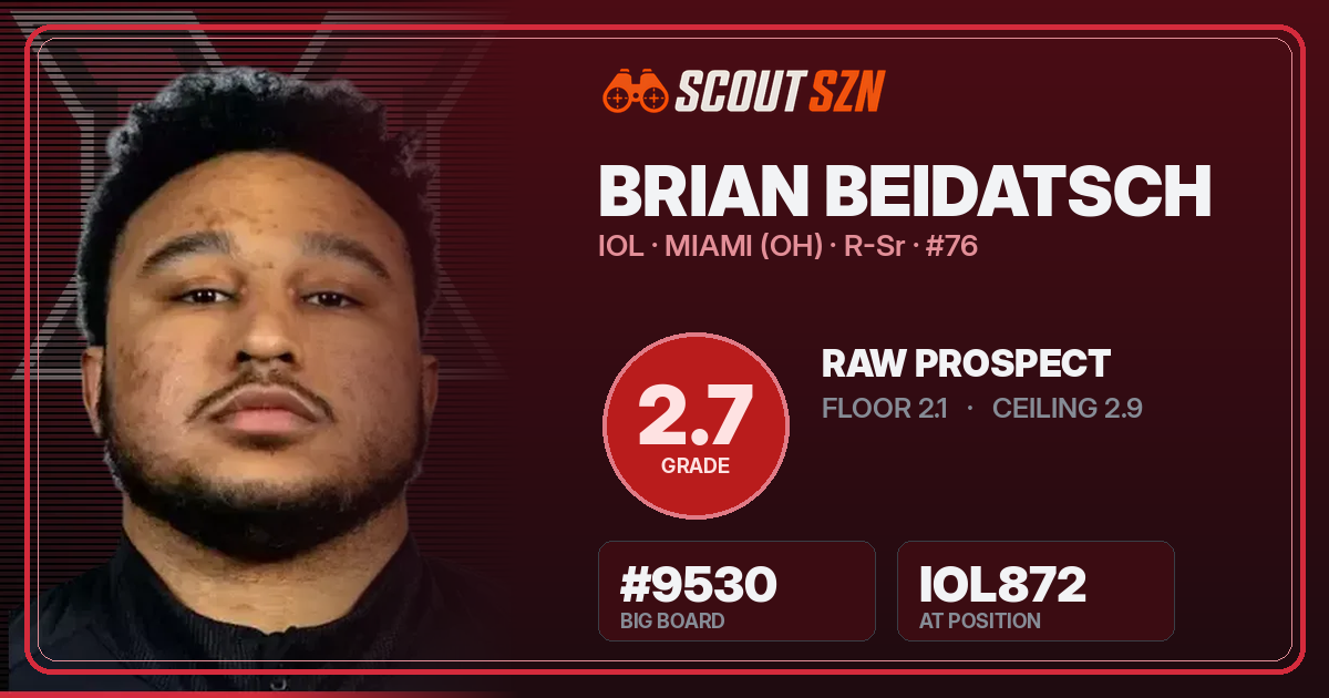 Share card for Brian Beidatsch