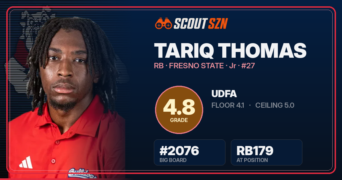 Share card for Tariq Thomas