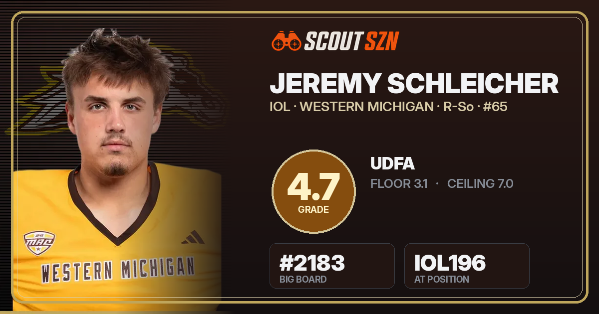 Share card for Jeremy Schleicher