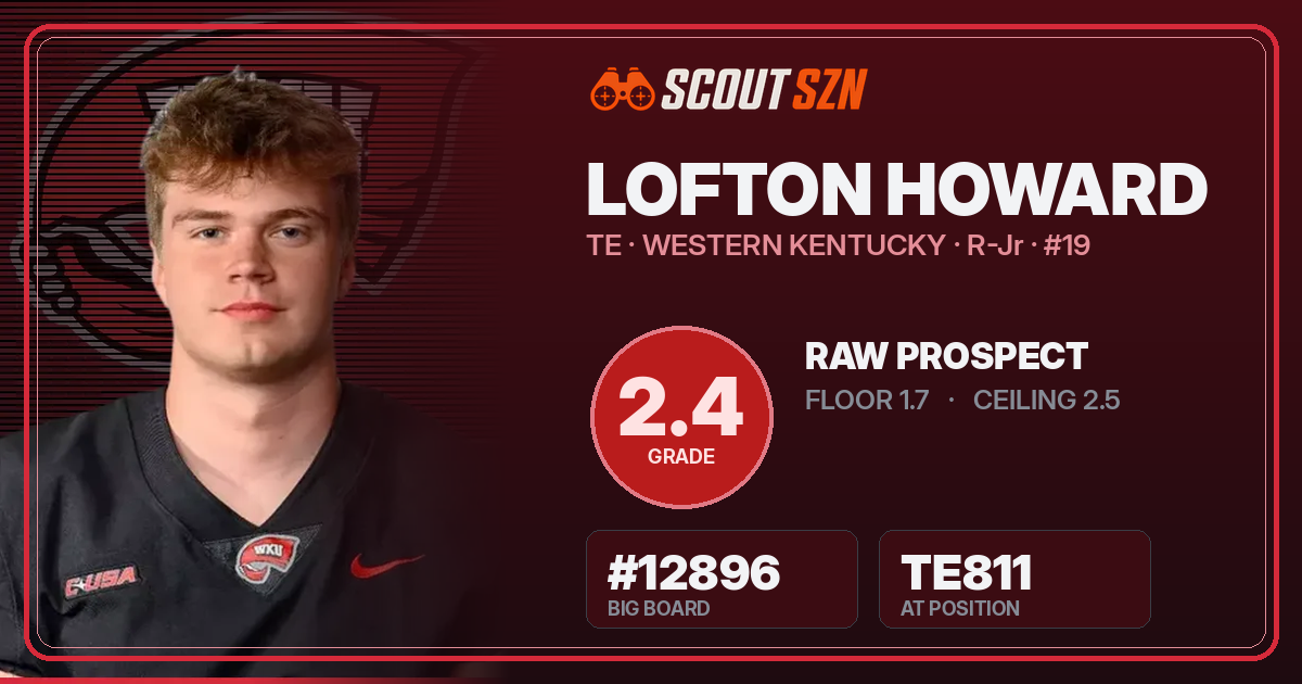 Share card for Lofton Howard