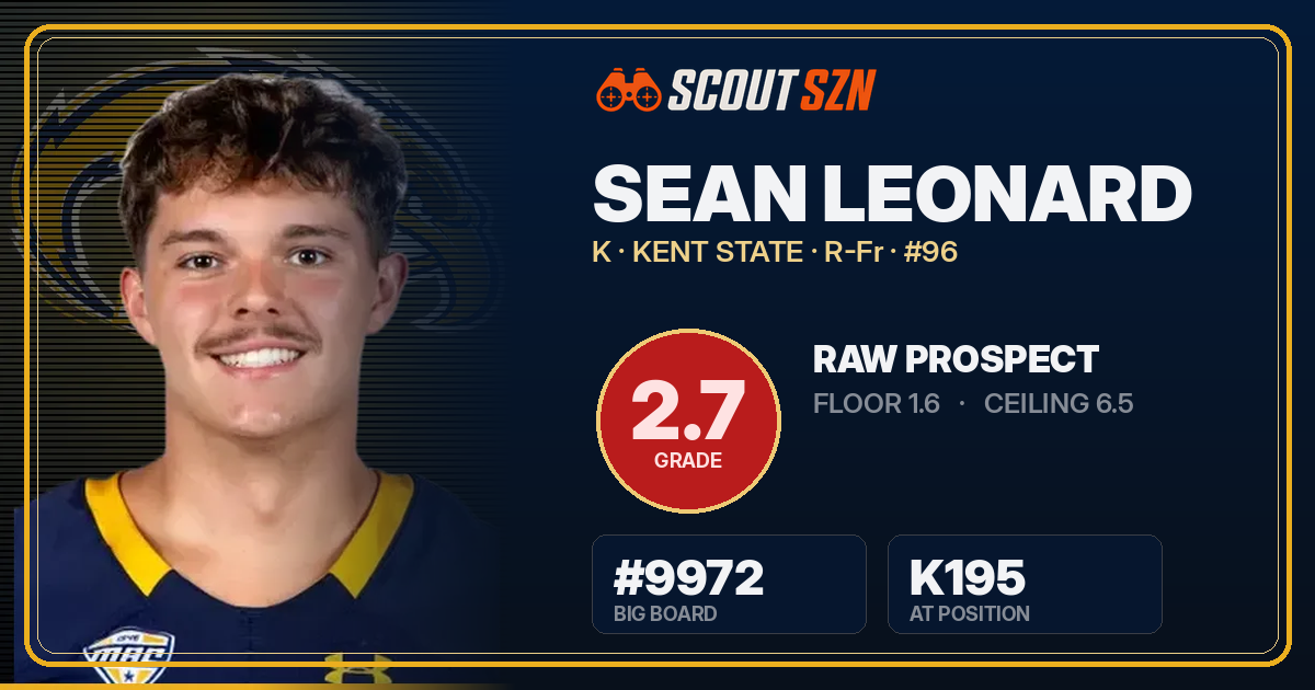 Share card for Sean Leonard