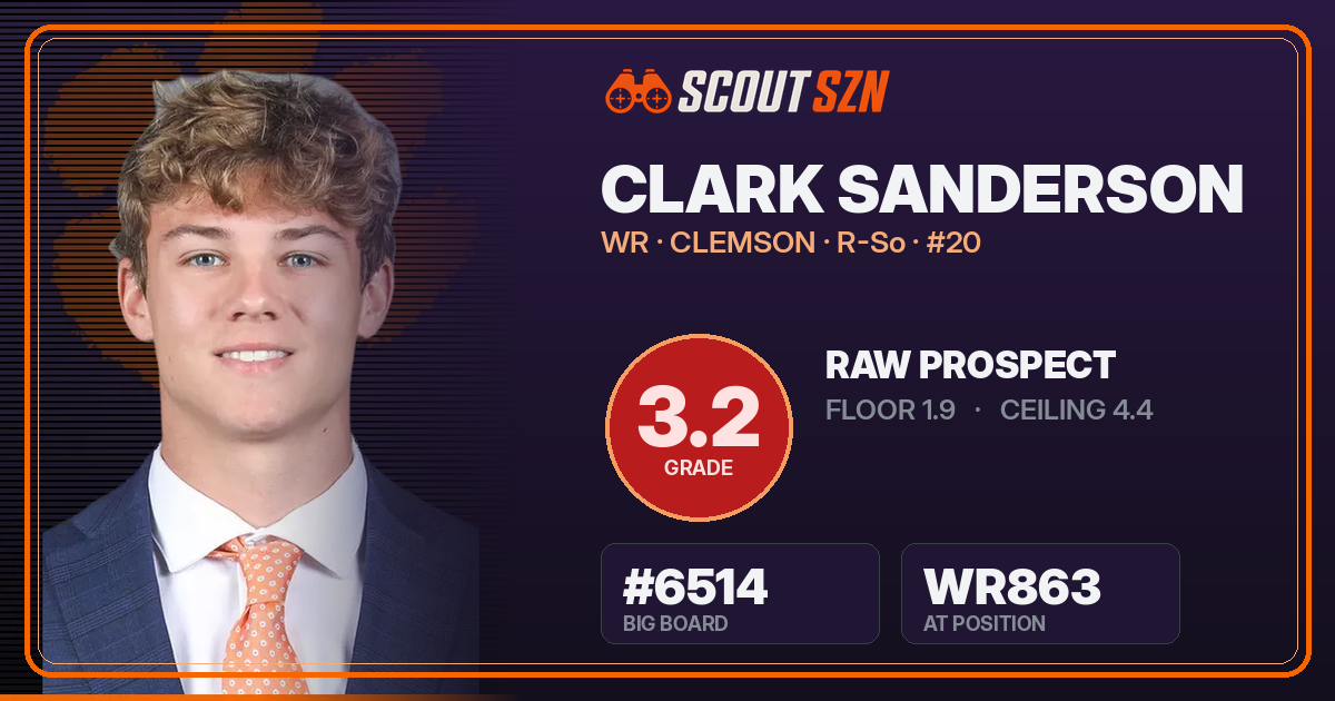 Share card for Clark Sanderson