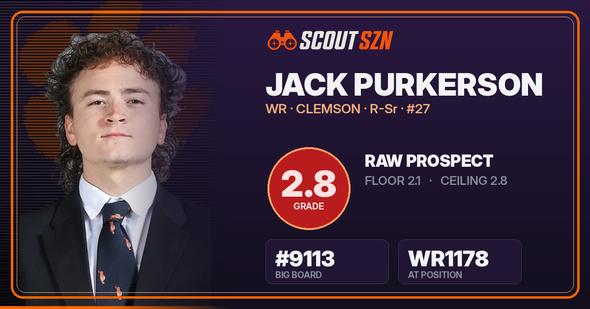 Share card for Jack Purkerson
