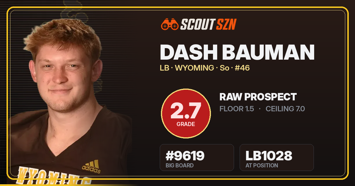 Share card for Dash Bauman