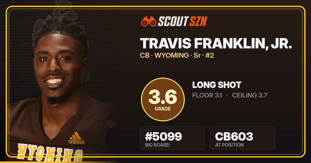 Share card for Travis Franklin, Jr.