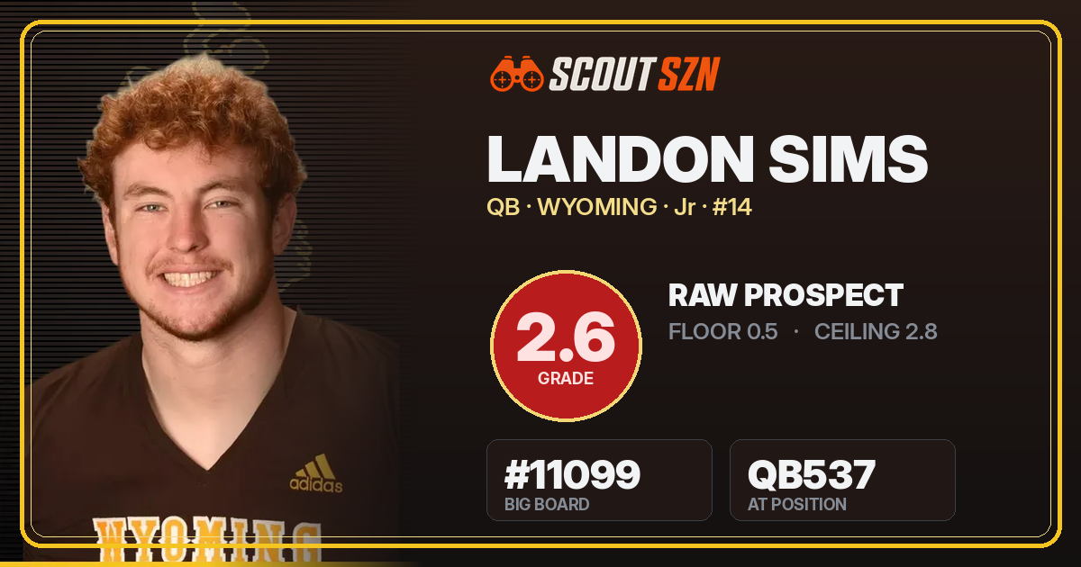 Share card for Landon Sims